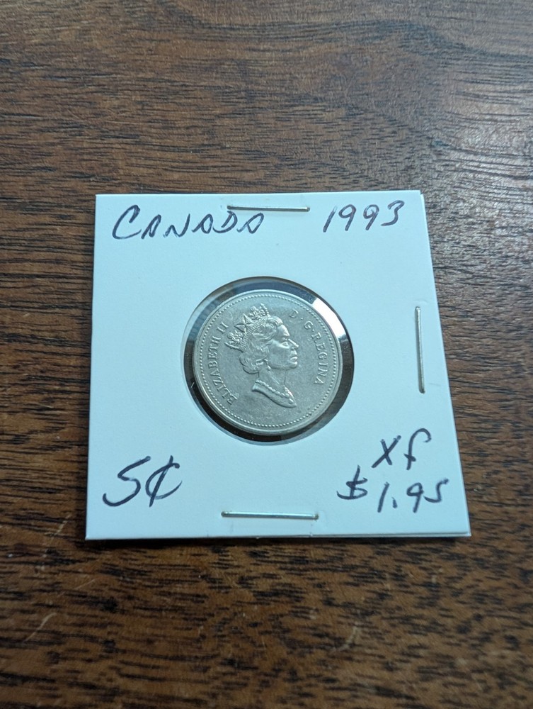 1993 Canada 5 Cents