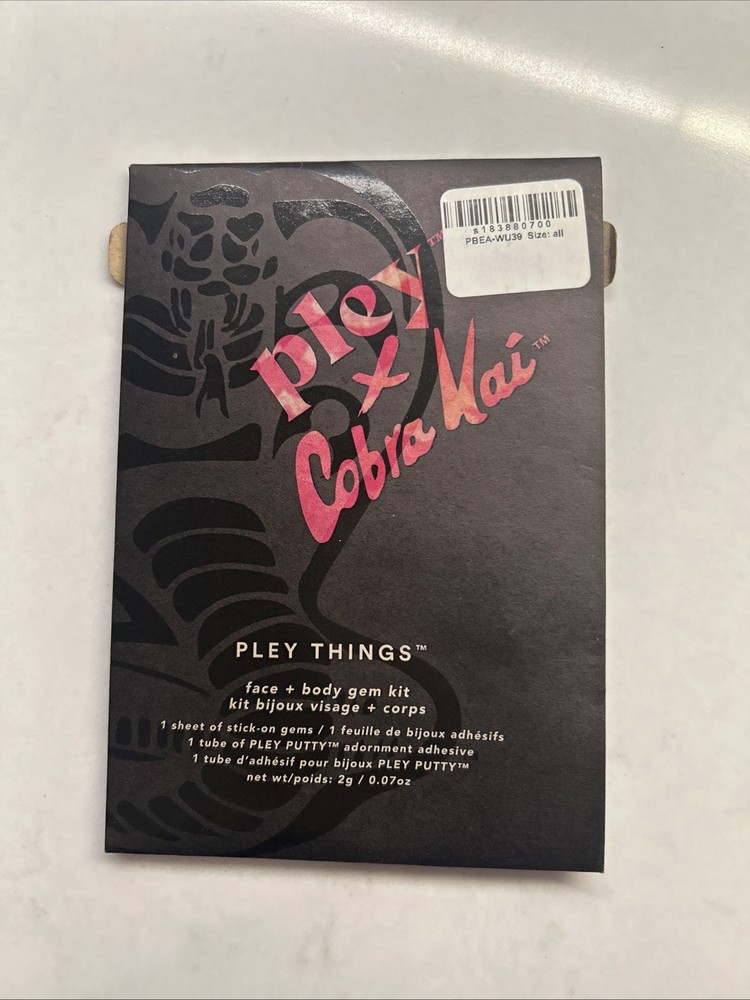 Pley Face & Body Gem Kit - Cobra Kai