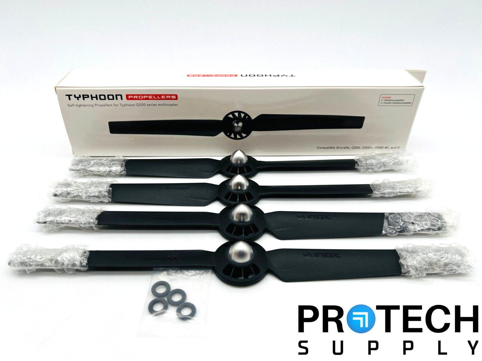 YUNEEC Typhoon Q500 4K Propellers for Typhoon G/H Quadcopter 4-Pack Prop Set