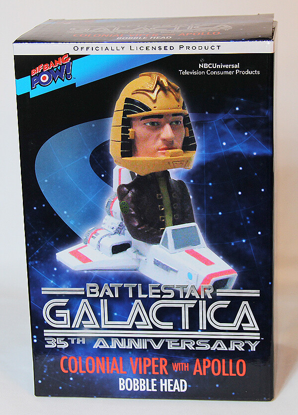 Battlestar Galactica Colonial Viper with Apollo Bobble Head