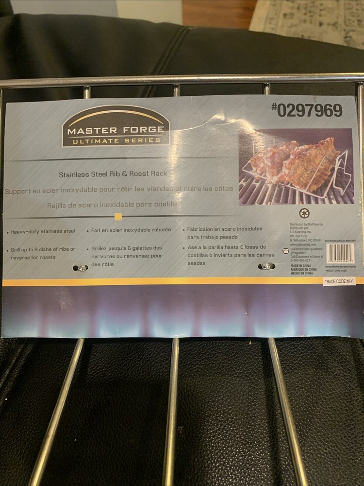 Master Forge Roaster/Rib Rack