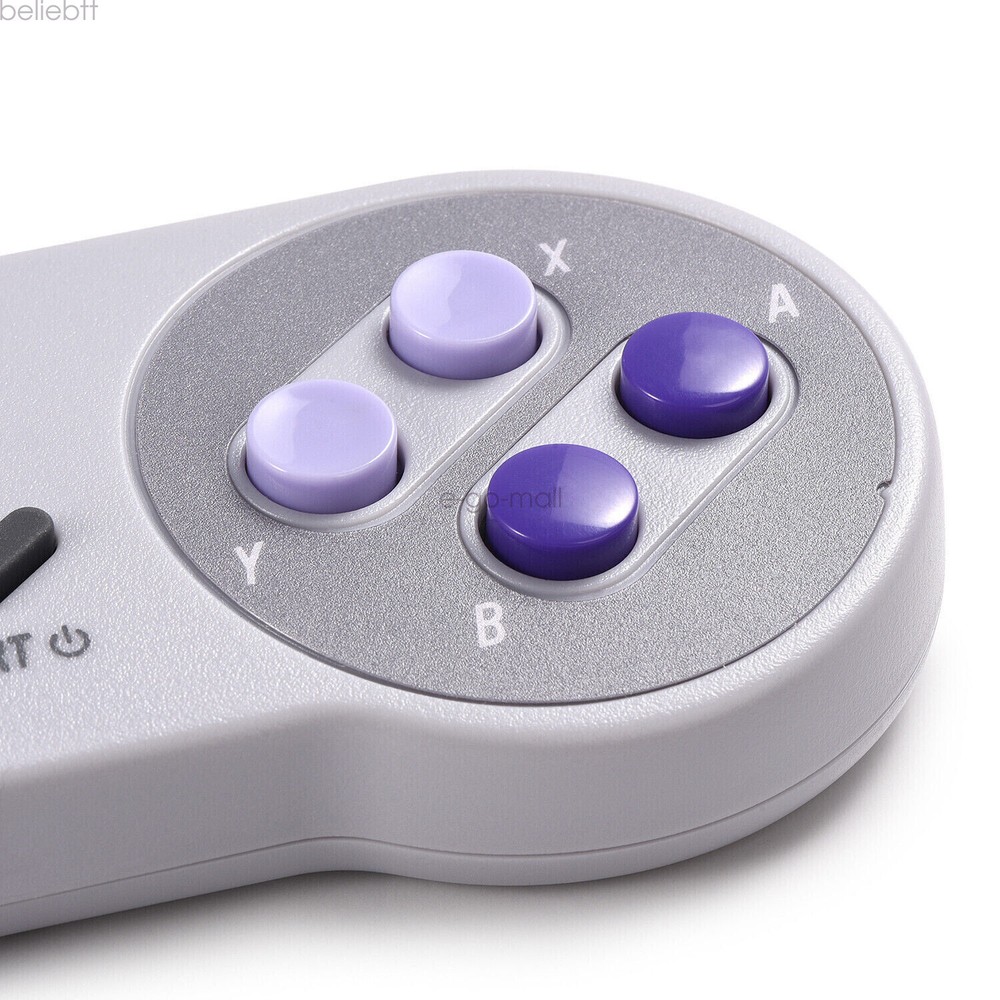 Wireless SNES Controller with Receiver for Super Entertainment System& PC Wins