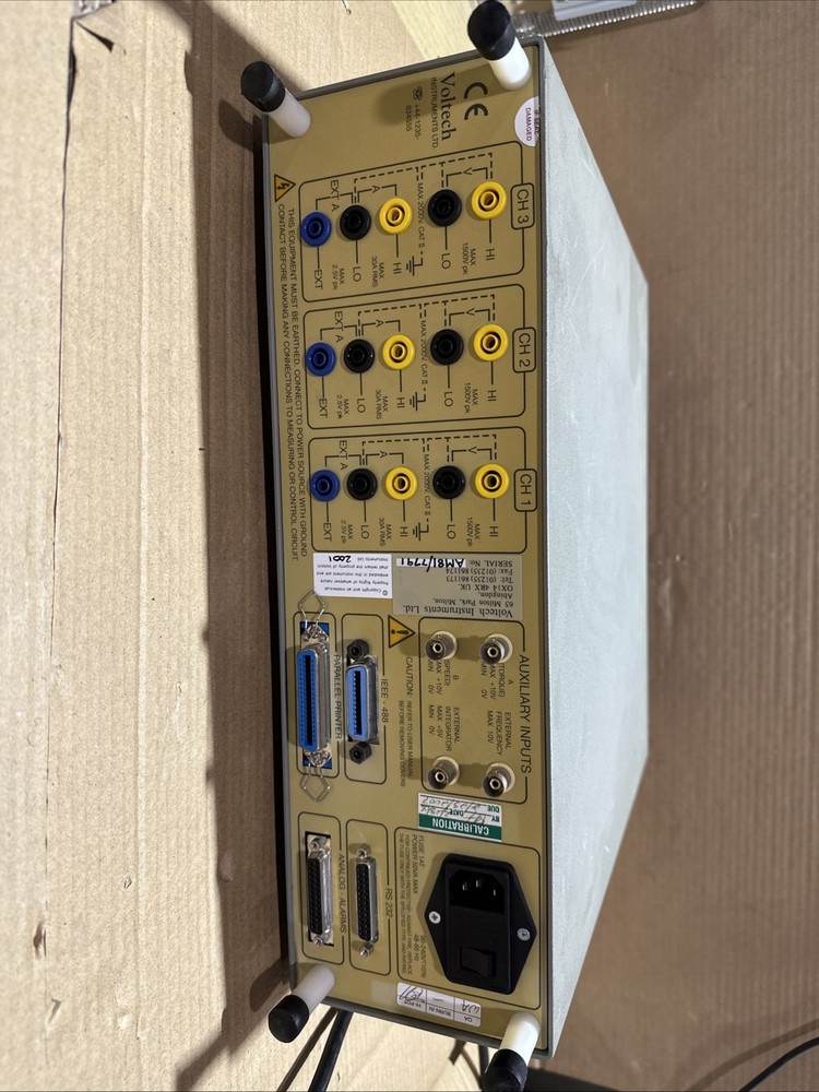 VOLTECH PM3000A Universal Power Analyzer