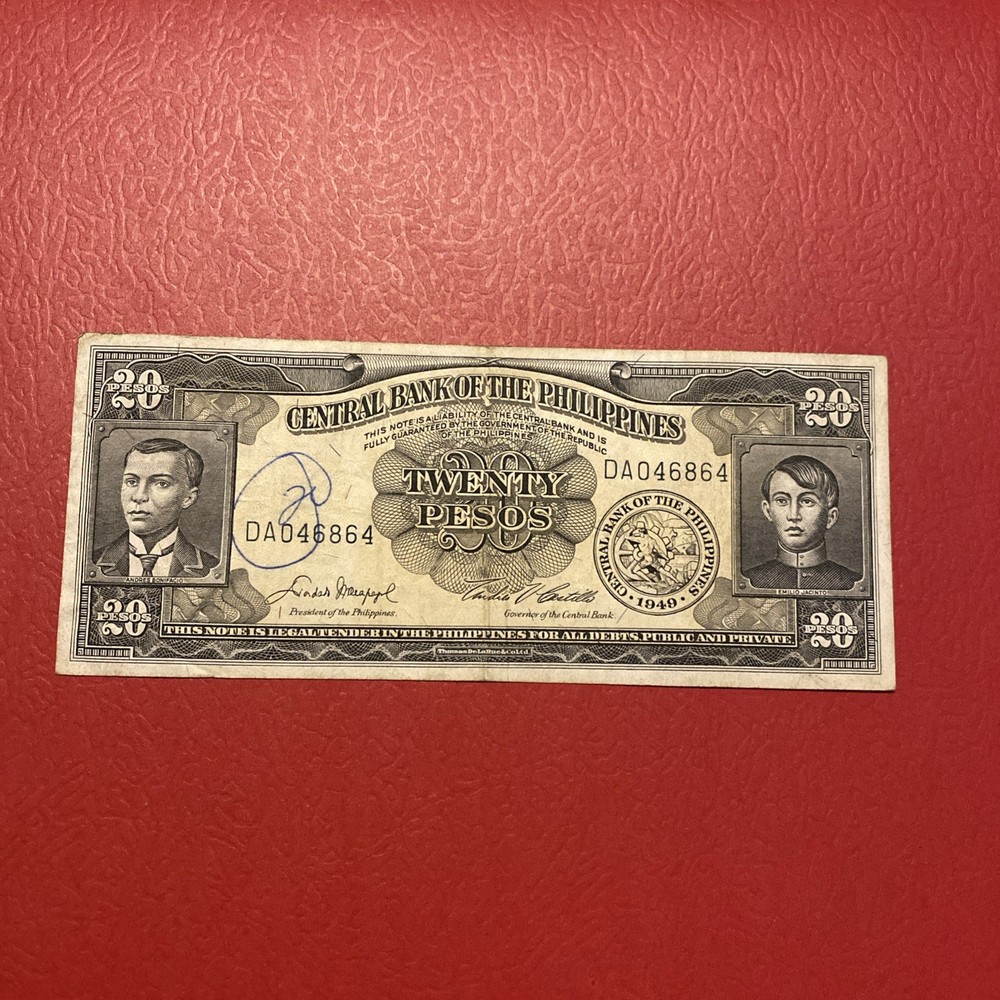 Philippines- 20 Pesos- 1949