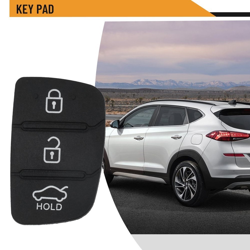 Brand New Key Pad Key Shell No Problem Rubber Pad Remote Easy Installation