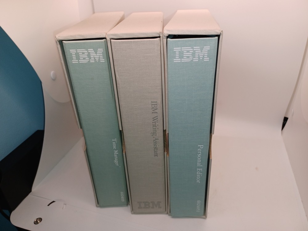 Vintage IBM Personal Computer Software Hardware Library Lot Floppy 1st Ed