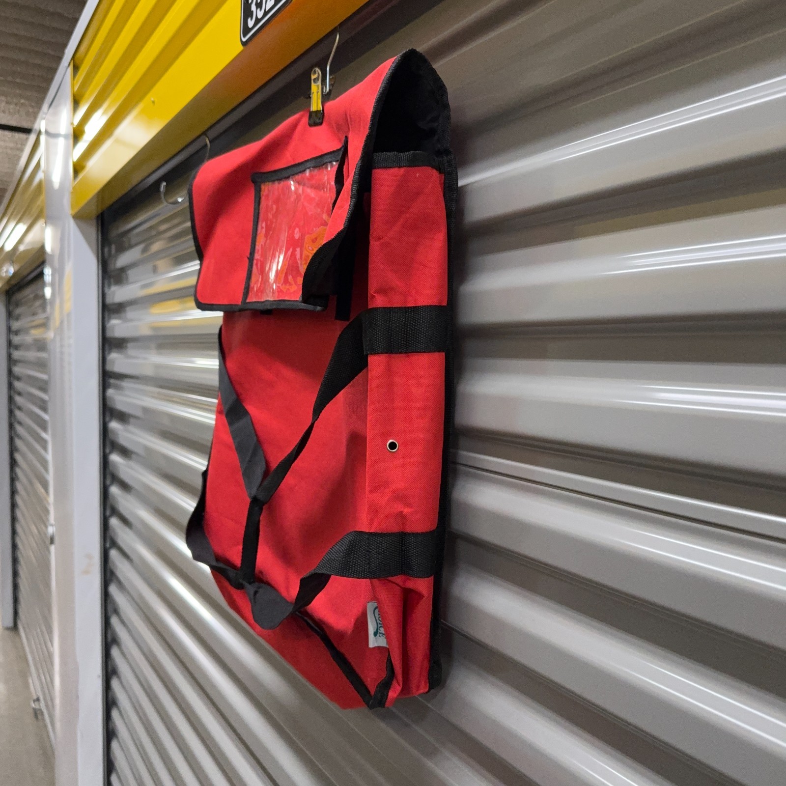 Choice Pizza Jacket Delivery Bag Red Restaurant 19x18