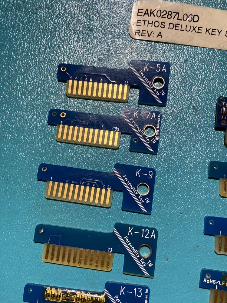 Snap On Ethos Deluxe Key Set A - EAK0287L06D