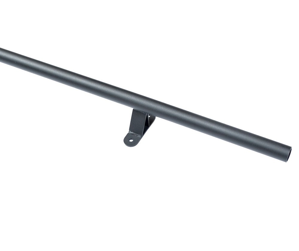DIYHD Stand Up Black Rolling Library Hardware,Tensible Sliding Roller(No Ladder)