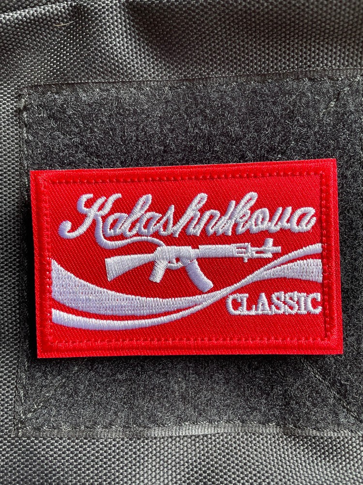 Kalashnikova Classic Ak47 Kalashnikov Tactical Military Morale Patch Hook loop