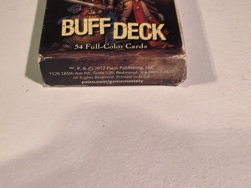 Pathfinder Buff Deck Paizo ☆ Authentic ☆