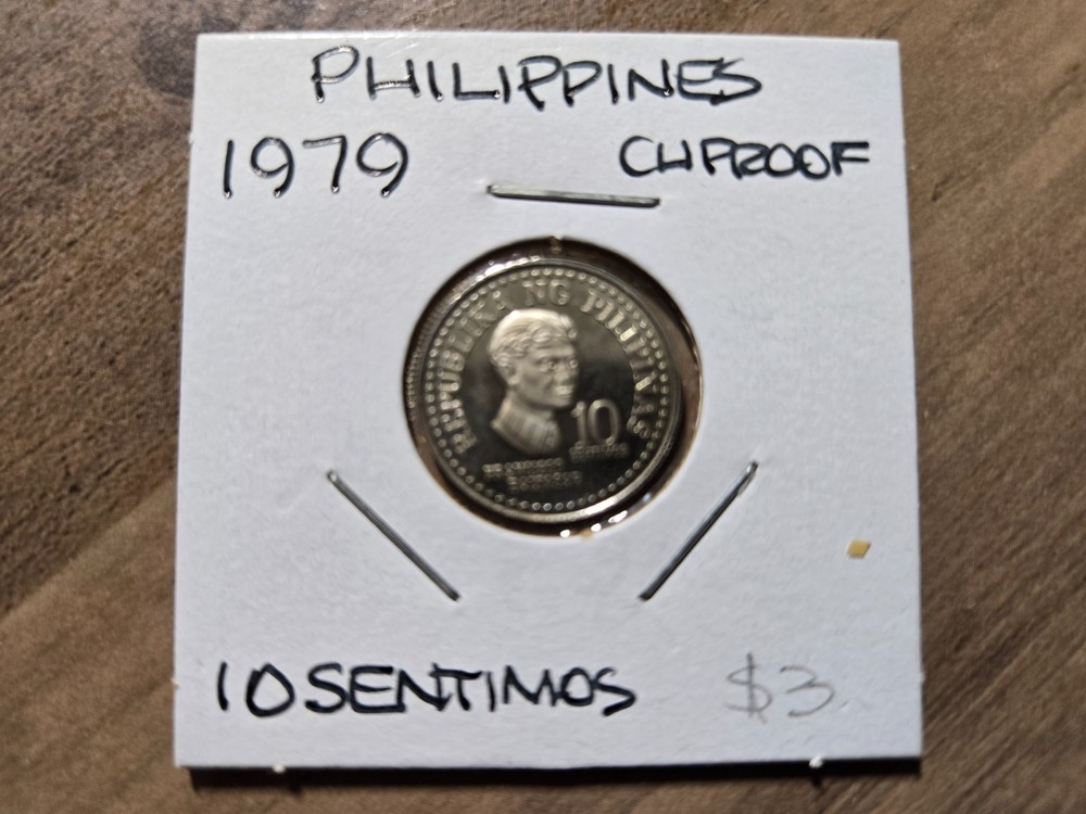 1979 Philippines, Proof 10 Sentimos