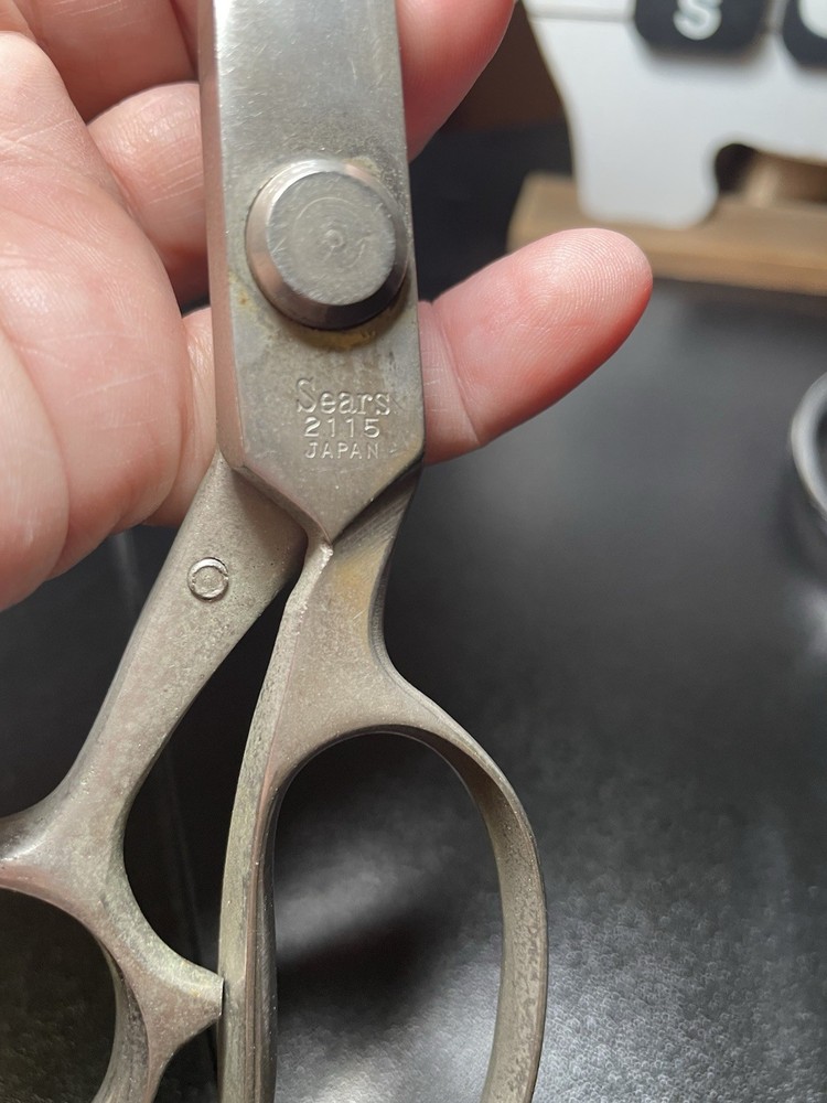 Lot of 2 Pinking Shears Scissors