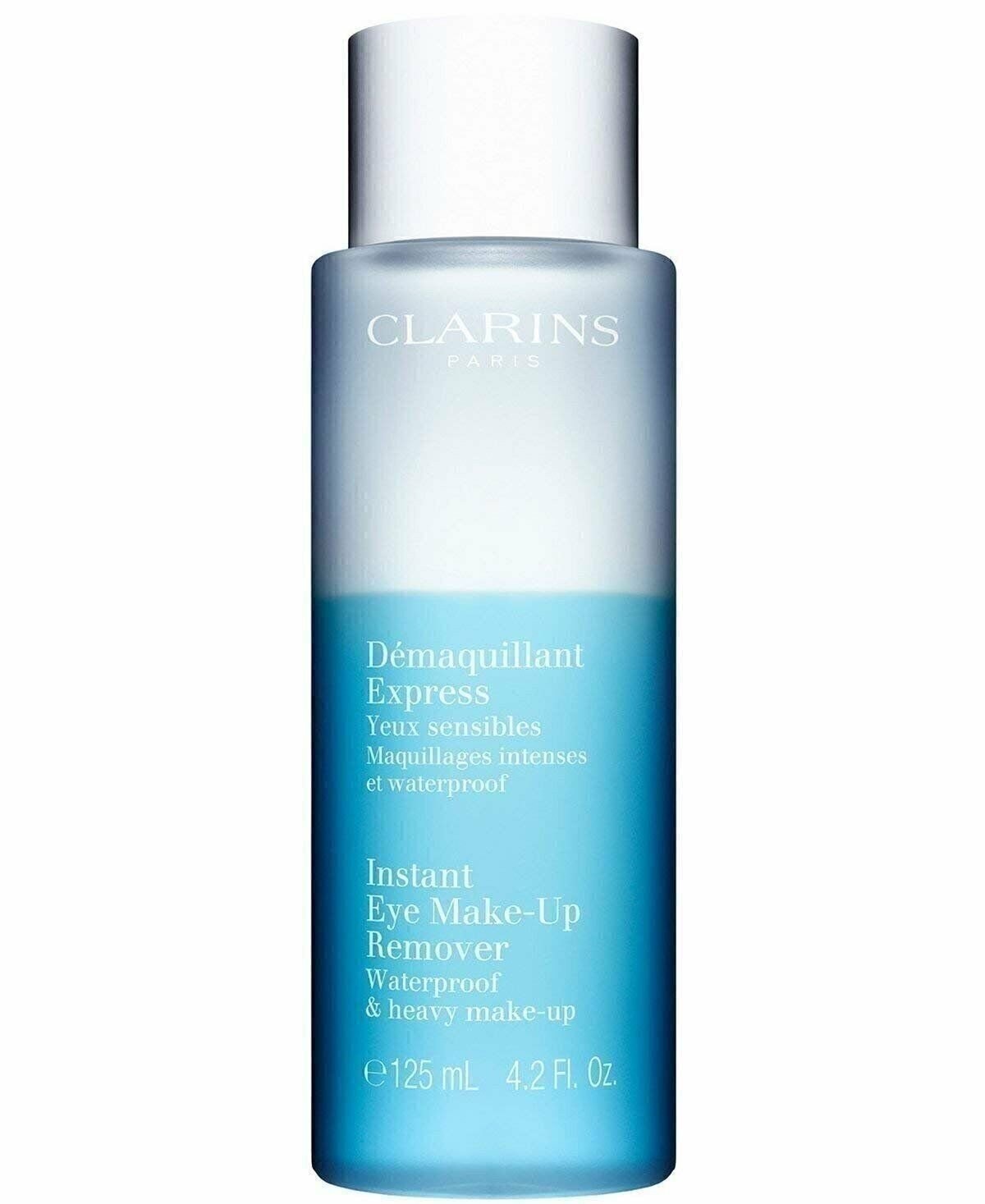 Clarins Instant Eye Make-Up Remover Bi-Phase for Waterproof Makeup 4.2 fl oz