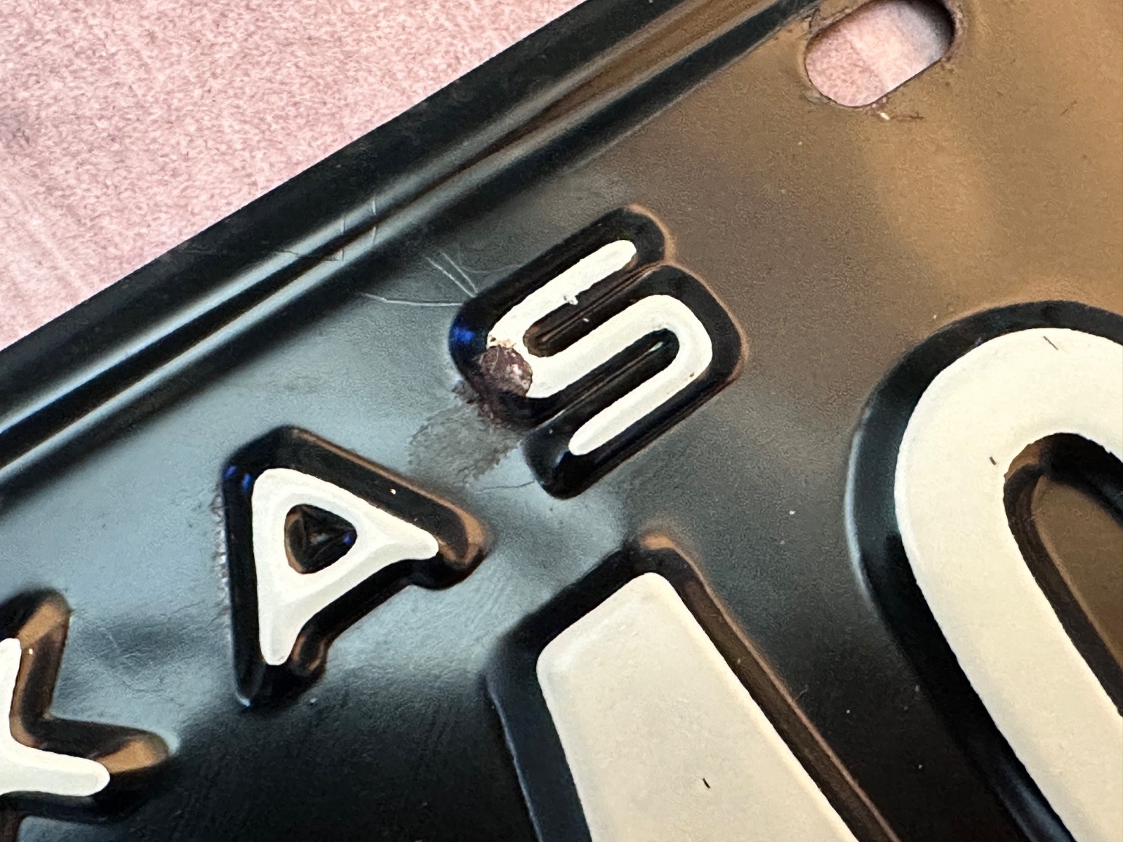 Texas 1968 Hemisfair License Plate Pair # RMD 402