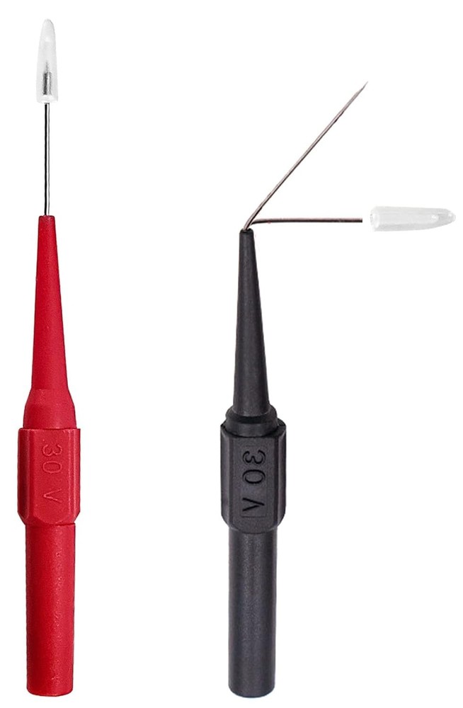 0.7mm Extra-Thin Multimeter Leads & Back Probe Kit for Precision Testing