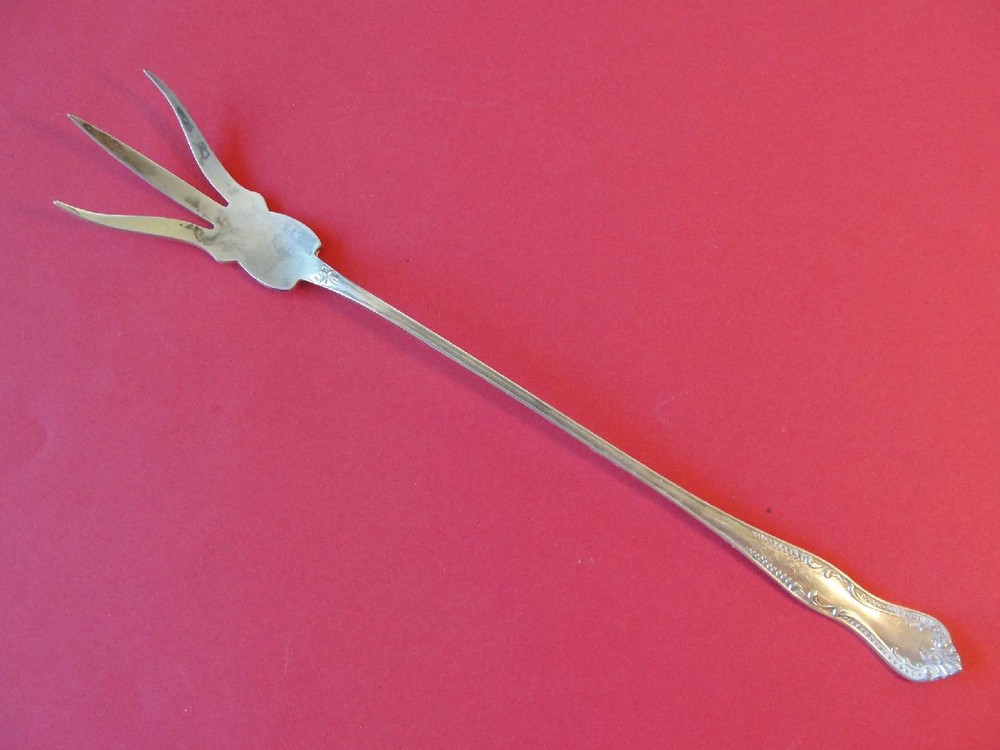 Antique Towle Mfg Co. Silver Plate Lettuce Fork "Chester" Pattern 1888
