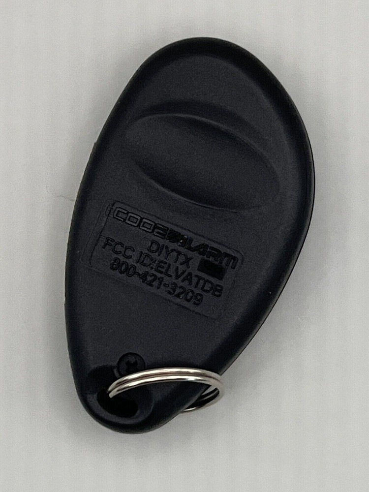 CodeAlarm Car Starter Keyless Entry Remote Fob ELVATDB DIYTX Red LED 4 Button