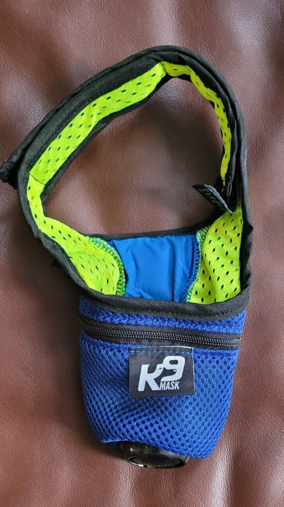 Cozy Quick Muzzle Four Flags Size M Blue K-9 Mask Dog
