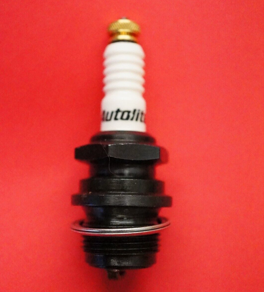 IHC McCORMICK DEERING LB 3HP - 5HP Stationary Engine Spark Plug Wire & Thumb Nut