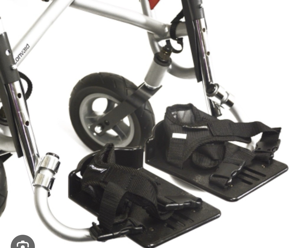 Convaid Stroller Small Foot Positioners Pair with Hardware and Instructions
