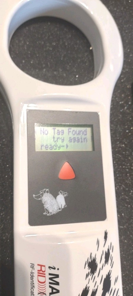 DataMars ResQ Pet Tracking System iMAX Black Label RF-Identification Chip Scan