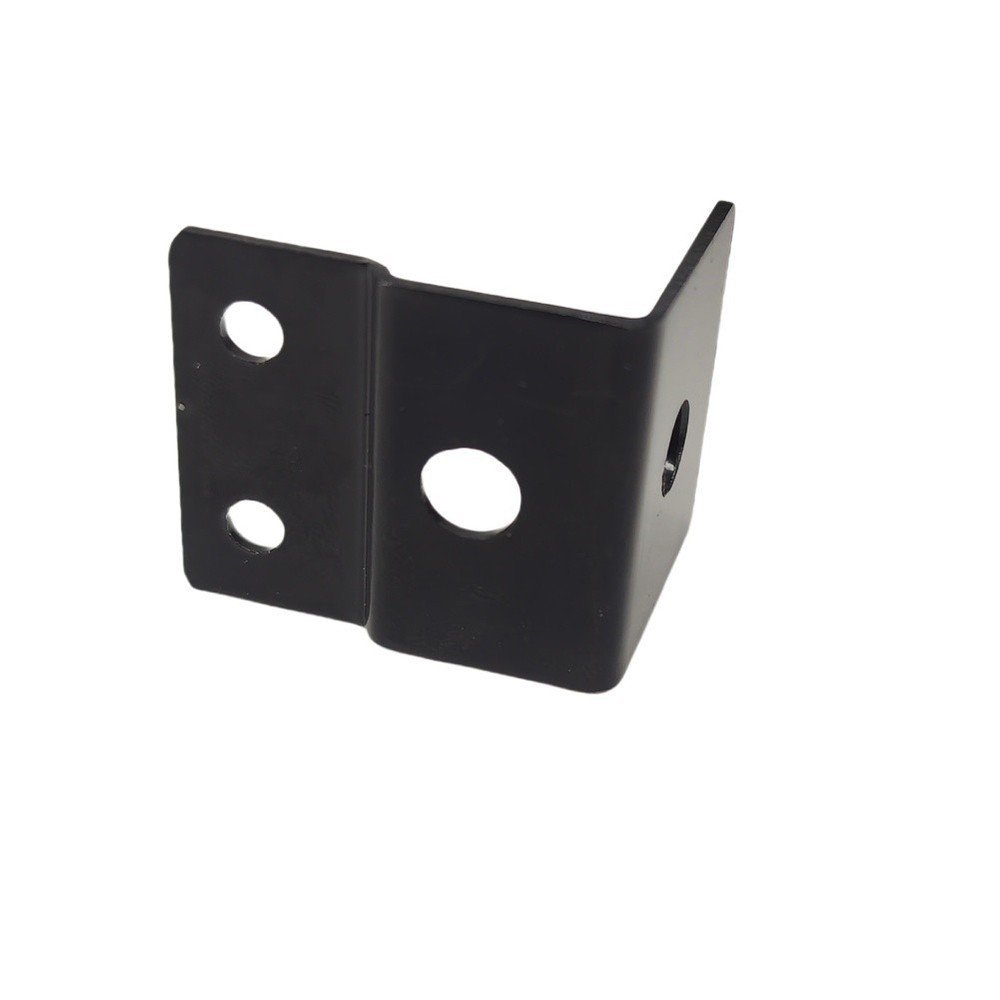 Black Iron Bracket for 2nd Generation Electric Bike Light Mount Stable Support