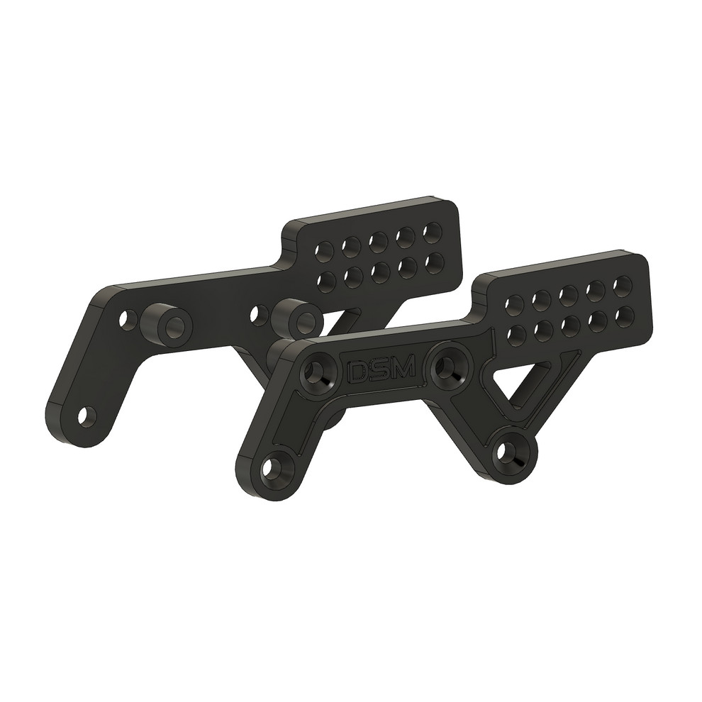 V2 Rear Comp Shock Towers (fits Axial® SCX10 III & Base Camp)