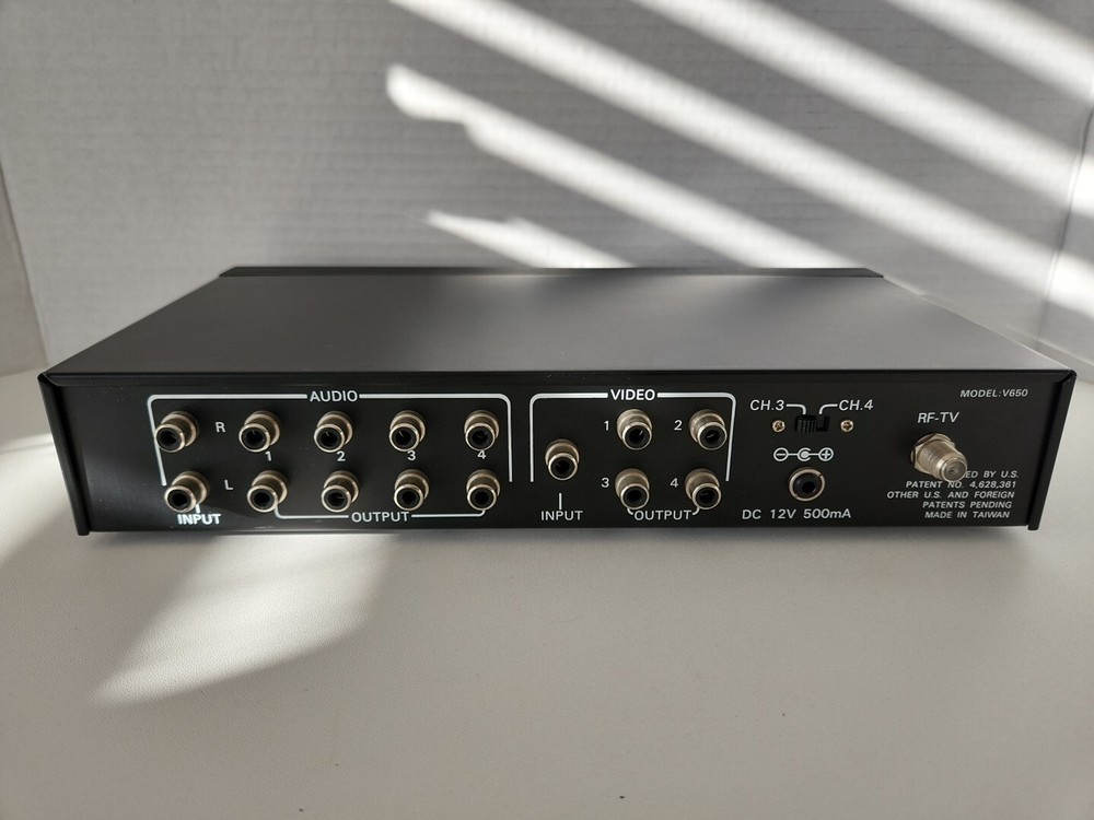 Recoton V650 Color Processor Enhancer Untested Read