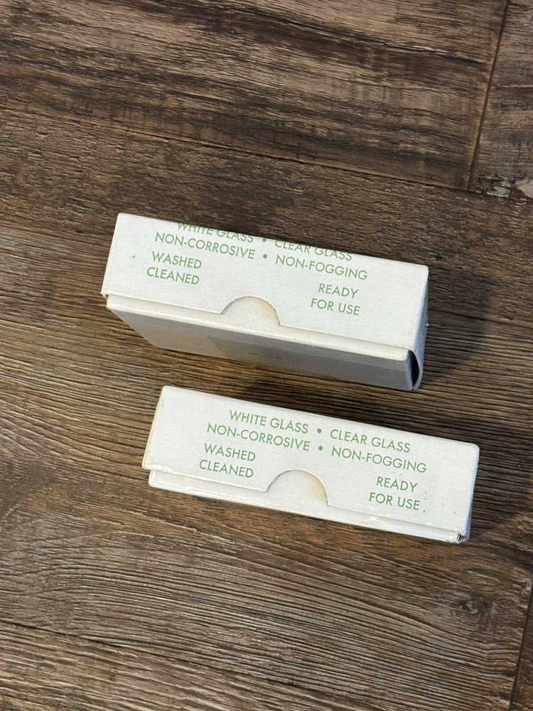 abco micro slides frosted 2 boxes 1/2 gross #750010