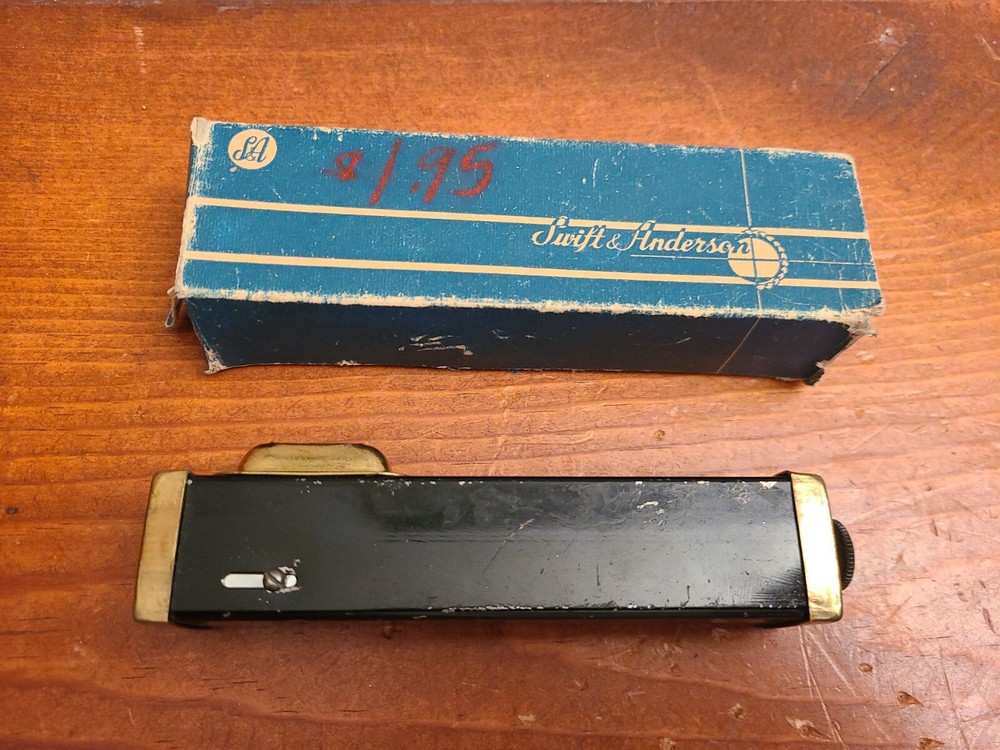 SWIFT & ANDERSON Locator's Level Hand Sighting Original Box