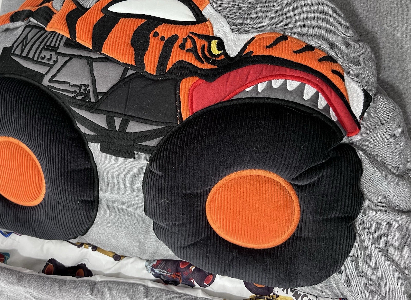 Pottery Barn Kids Hot Wheels Monster Trucks™ Sleeping Bag  Mono Colter