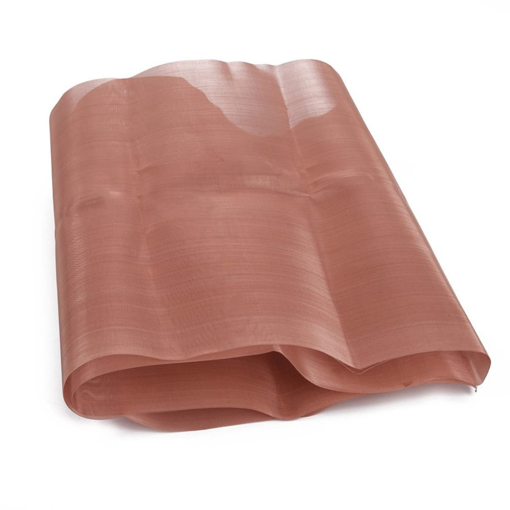 99.9% Pure Copper Woven Mesh Screen - 80 Mesh Copper Filter Screen