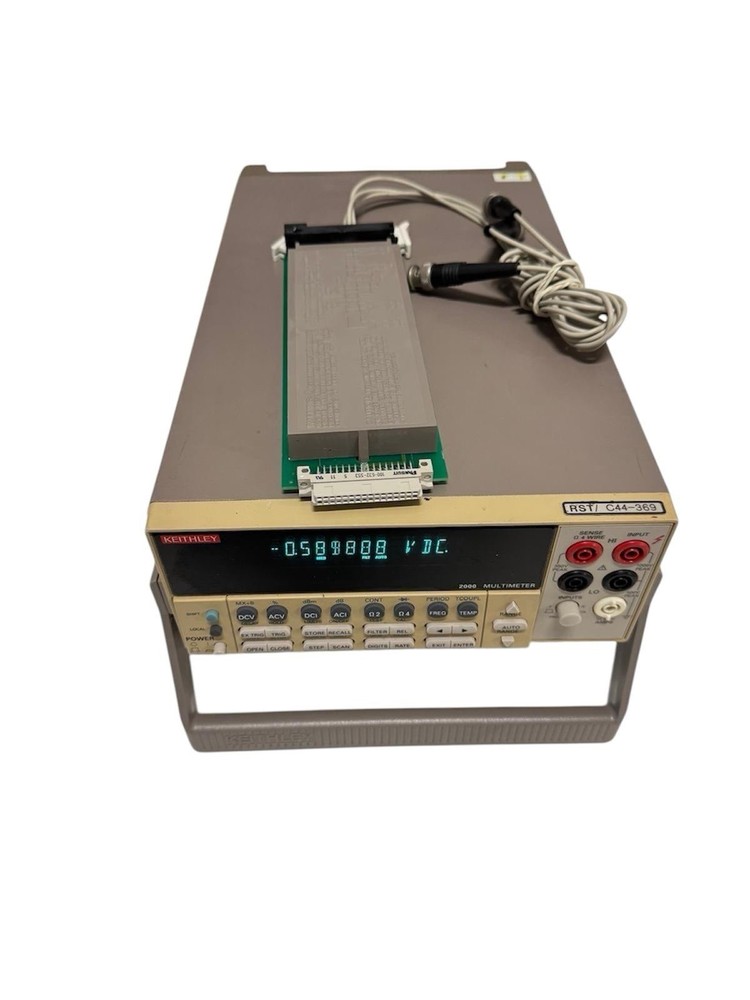 Keithley 2000 Precision Digital Multimeter With MODULE 2000-172-02A