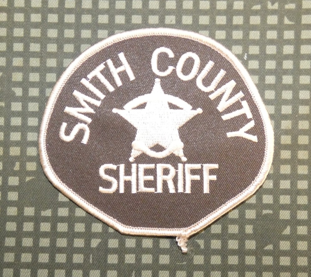 Vintage Smith County Sheriff's Department Shoulder Patch (Texas)