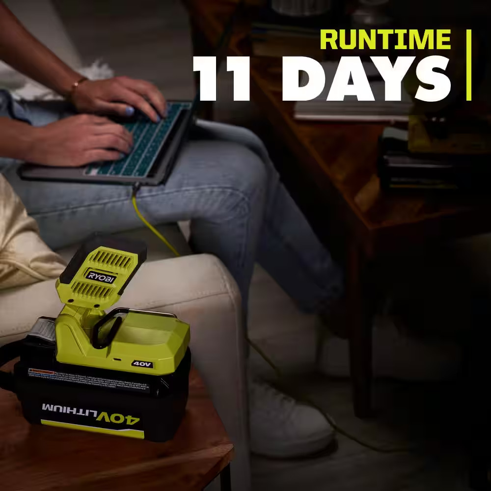 40V Cordless Battery Topper LED Work Light (Tool Only)