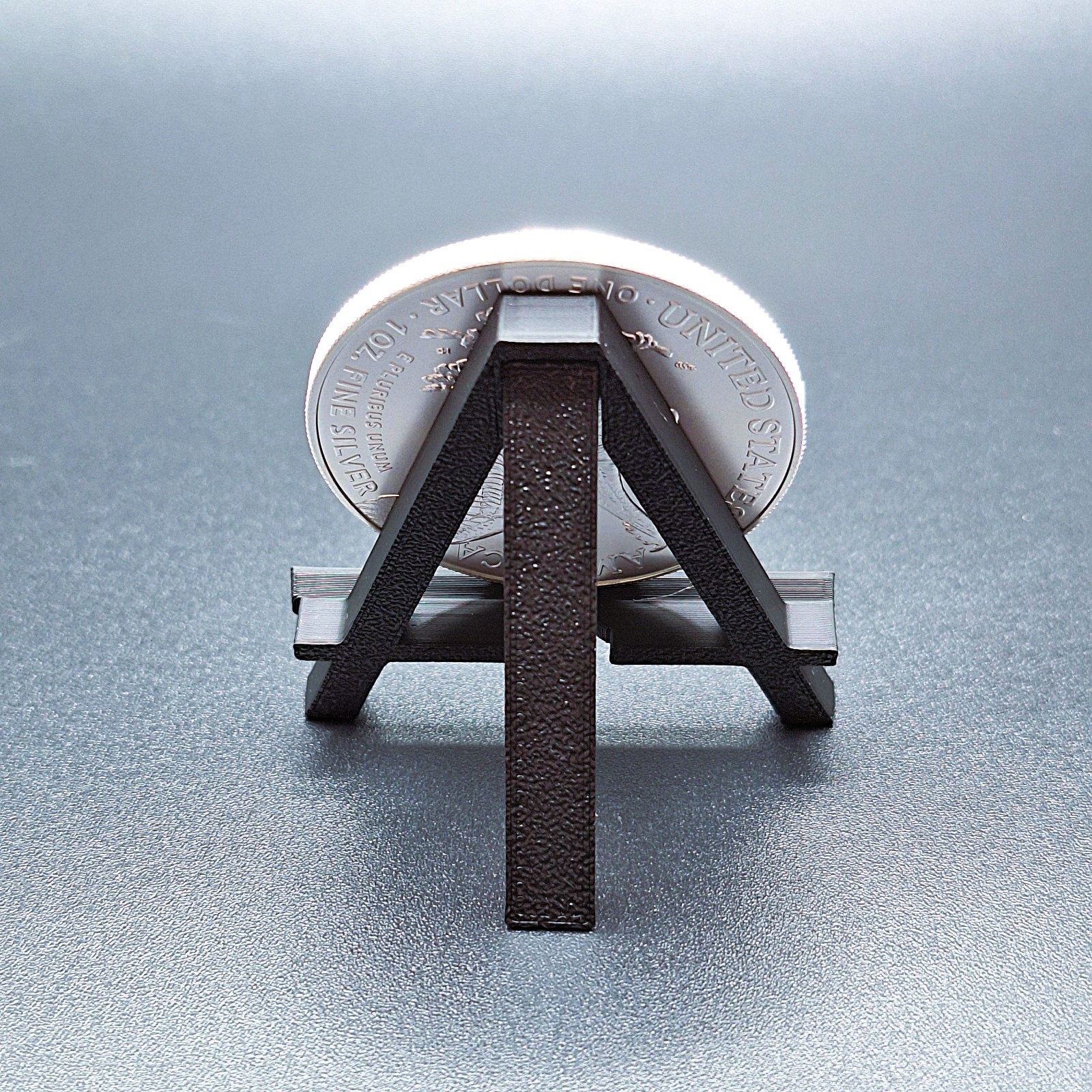 Mini Easel Stand (3) Customizable Trading Card Coin Holder Dollhouse Art Display