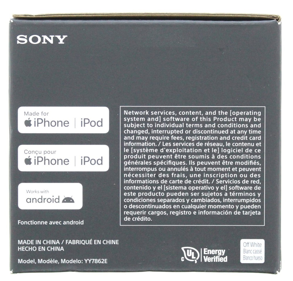 Sony Ult Power Sound Wireless Bluetooth Speaker (Off White)