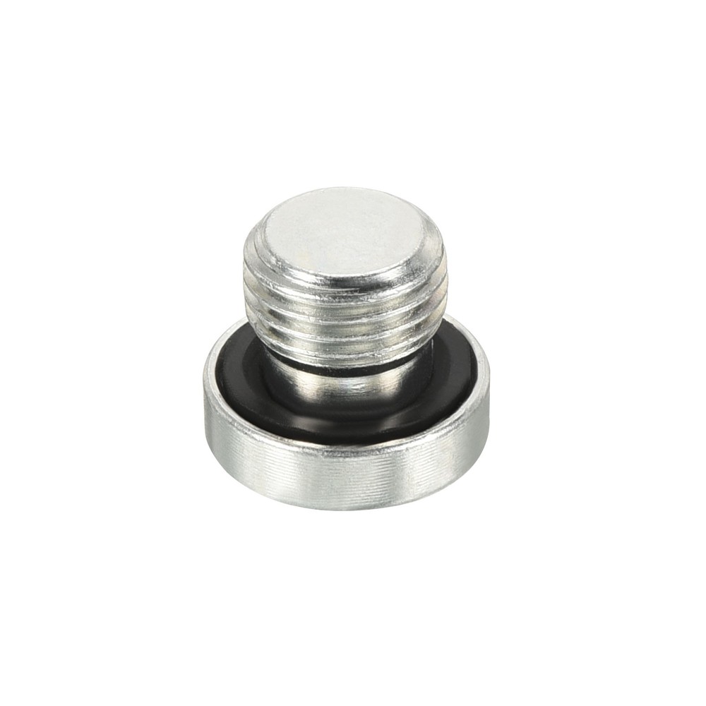 M10*1 Hex Head Pipe Fitting Plug, Male Thread 45# Steel Plug