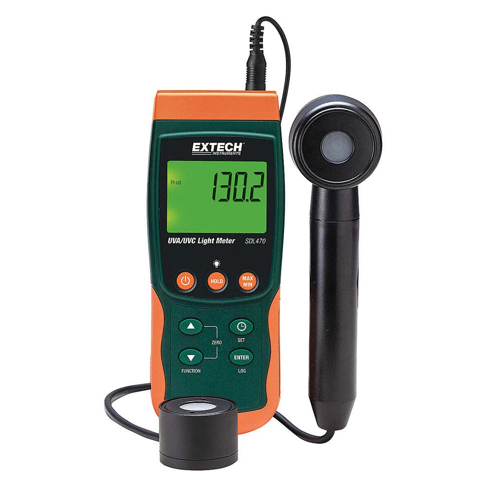 EXTECH SDL470 LightMeter,  +/-4%Light ACC", FullSize, 30ZP39