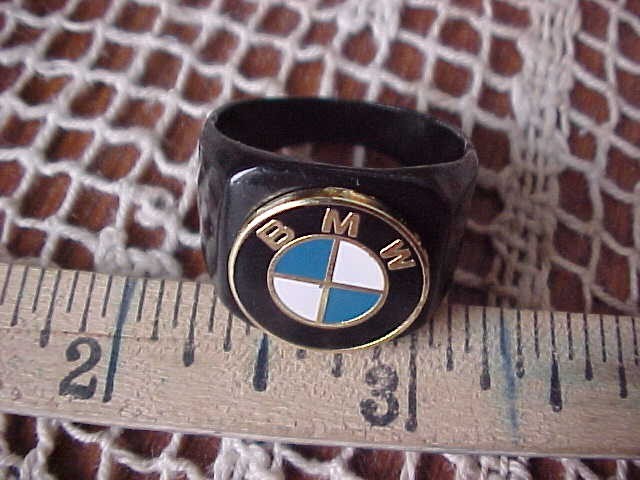 BMW Black Chrome Ring Size #12 Quality Class EXC Used