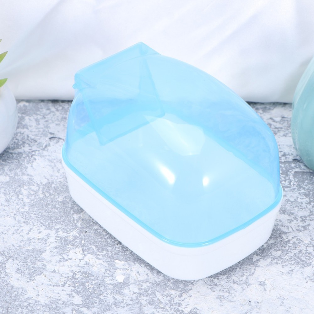 Bath Basin for Small Animals Plastic Hamster Bathroom Bathtub Random Color