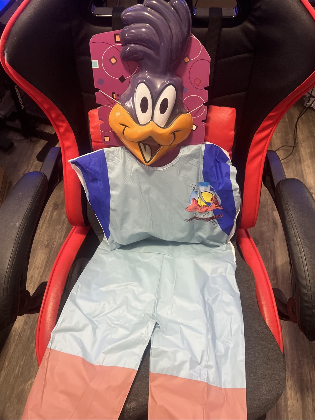 Halloween costume Roadrunner decoration original box plymouth cartoon mopar