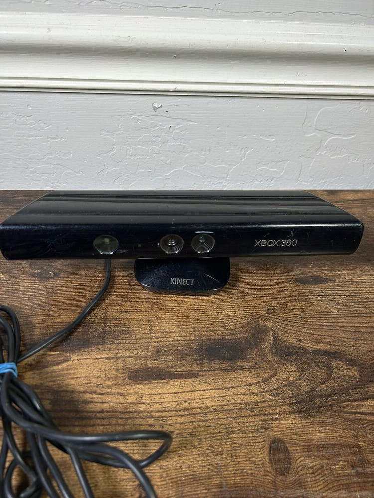 Genuine Microsoft XBOX 360 Kinect Sensor Bar Model 1414 Black Tested