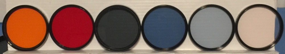 55mm Camera Filters lot (6)