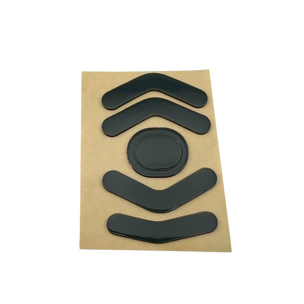 2 Sets - PTFE Black Mouse Skates for Logitech G604 Wireless Mouse