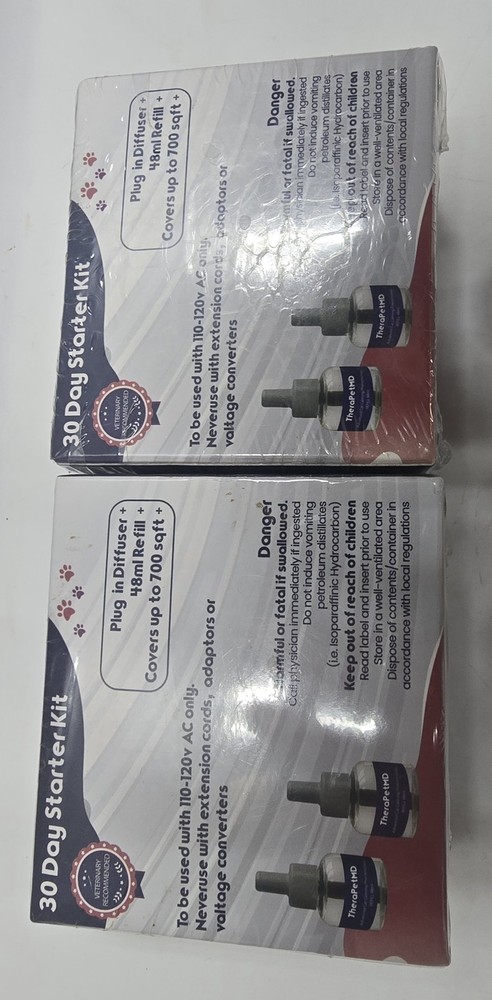 TheraPetMD Advanced Cat Calming Diffuser Kit Pheromone Plug-In 48ml Refill