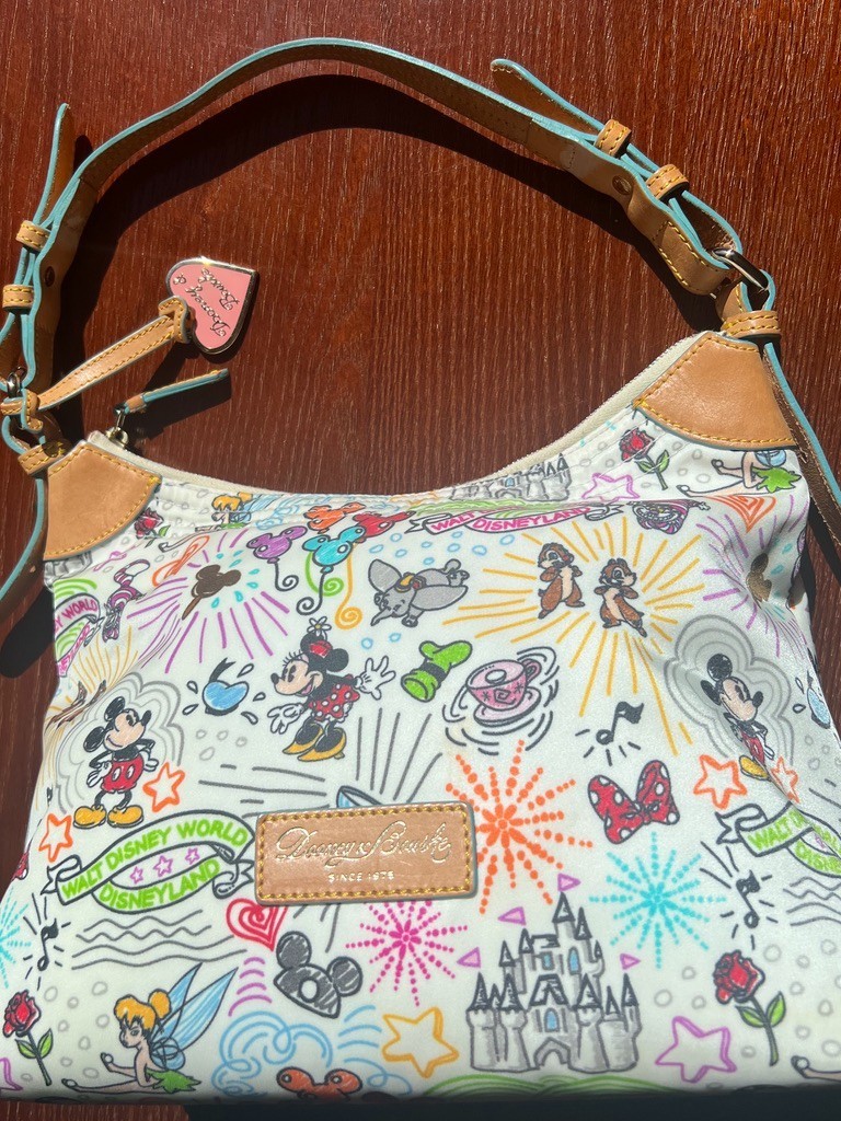 NEW Dooney & Bourke Disney Exclusive Limited Sketch Erica Champsac Shoulder Bag