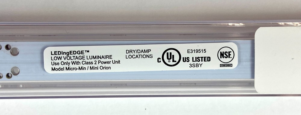 LEDingEDGE Lighting Super Bright 24v Micro-Mini ORION 3250 Series