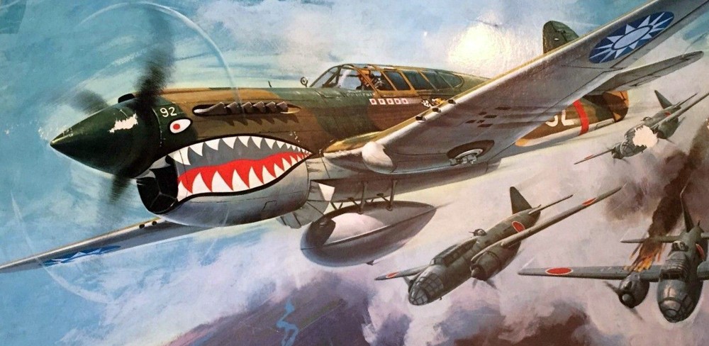 Top Flite P-40 WARHAWK Kit PLAN + RIB PATTERNS to Build 60" RC Model Airplane